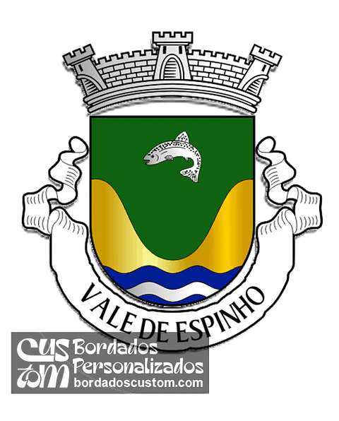 Emblema Bordado Freguesia de Vale de Espinho (Sabugal, Guarda)