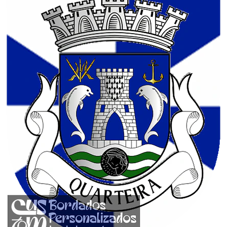 Emblema Bordado Freguesia de Quarteira (Loulé, Faro) 1