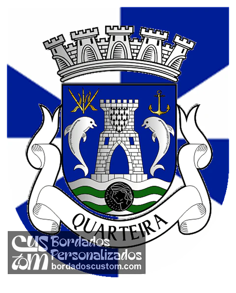 Emblema Bordado Freguesia de Quarteira (Loulé, Faro)