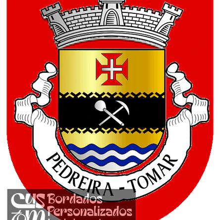 Emblema Bordado Antiga Freguesia de Pedreira (Tomar, Santarém) 1