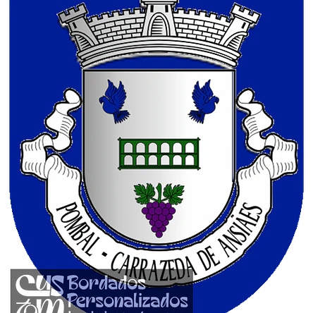 Emblema Bordado Freguesia de Pombal (Carrazeda de Ansiães, Bragança) 1
