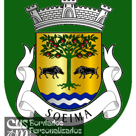 Emblema Bordado Antiga Freguesia de Soeima (Alfândega da Fé, Bragança) 1