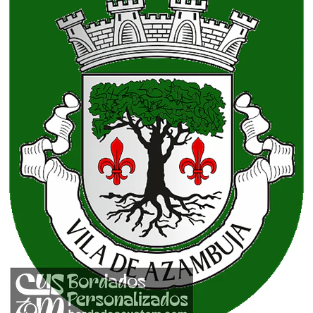 Emblema Bordado Município de Azambuja (Lisboa) 1