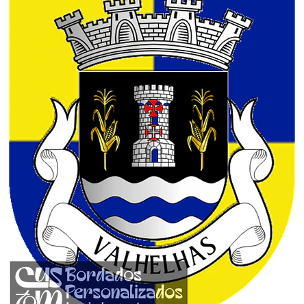 Emblema Bordado Freguesia de Valhelhas (Guarda, Guarda) 1