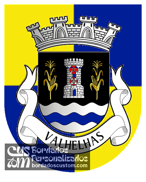 Emblema Bordado Freguesia de Valhelhas (Guarda, Guarda)