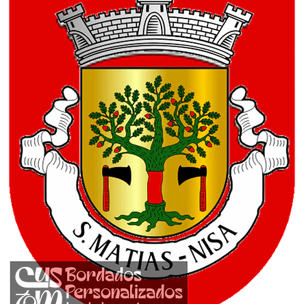 Emblema Bordado Freguesia de São Matias (Nisa, Portalegre) 1