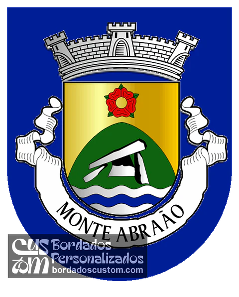 Emblema Bordado Antiga Freguesia de Monte Abraão (Sintra, Lisboa)