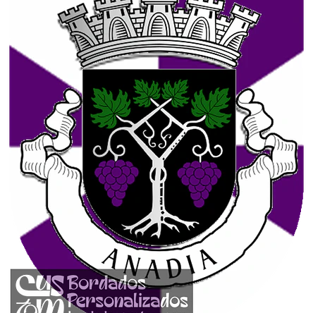 Emblema Bordado Município de Anadia (Aveiro) 1