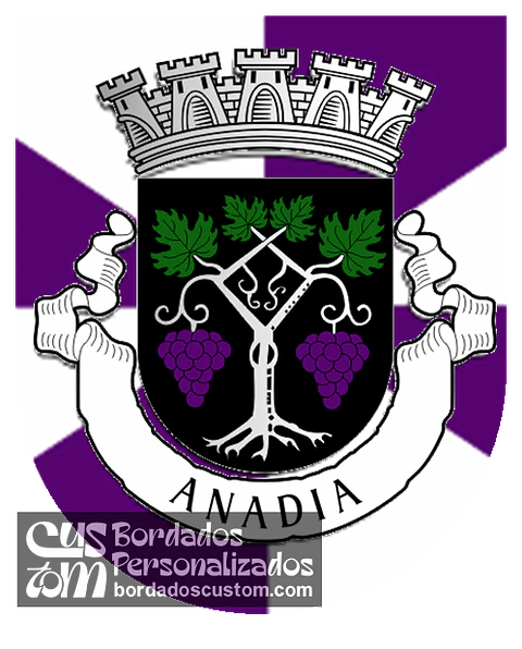 Emblema Bordado Município de Anadia (Aveiro)