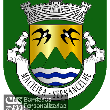Emblema Bordado Antiga Freguesia de Macieira (Sernancelhe, Viseu) 1
