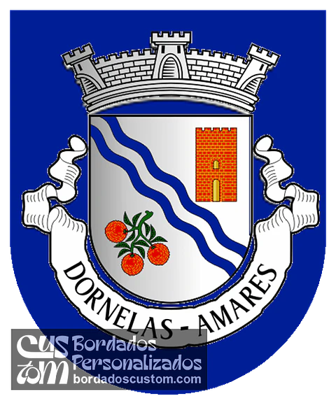 Emblema Bordado Freguesia de Dornelas (Amares, Braga)