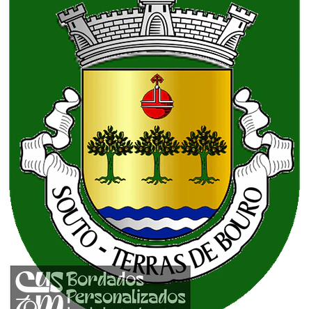 Emblema Bordado Freguesia de Souto (Terras de Bouro, Braga) 1