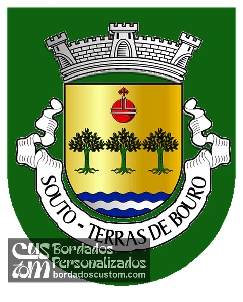 Emblema Bordado Freguesia de Souto (Terras de Bouro, Braga)