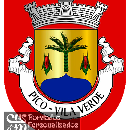 Emblema Bordado Freguesia de Pico (Vila Verde, Braga) 1