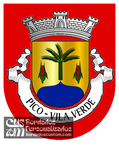 Emblema Bordado Freguesia de Pico (Vila Verde, Braga)