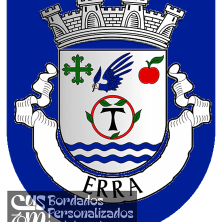 Emblema Bordado Antiga Freguesia de Erra (Coruche, Santarém) 1