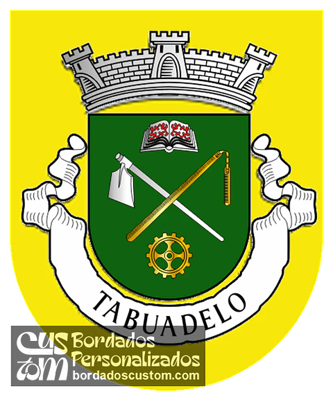 Emblema Bordado Antiga Freguesia de Tabuadelo (Guimarães, Braga)