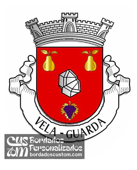 Emblema Bordado Freguesia de Vela (Guarda, Guarda)