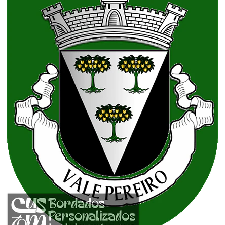 Emblema Bordado Antiga Freguesia de Vale Pereiro (Alfândega da Fé, Bragança) 1