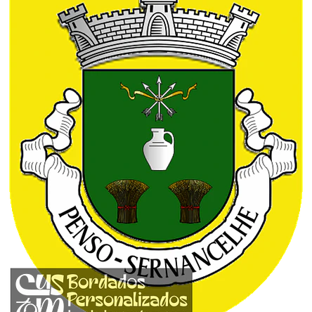 Emblema Bordado Antiga Freguesia de Penso (Sernancelhe, Viseu) 1