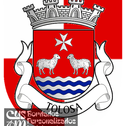 Emblema Bordado Freguesia de Tolosa (Nisa, Portalegre) 1