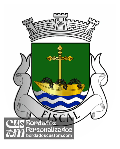 Emblema Bordado Freguesia de Fiscal (Amares, Braga)
