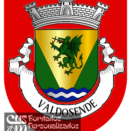 Emblema Bordado Freguesia de Valdosende (Terras de Bouro, Braga) 1