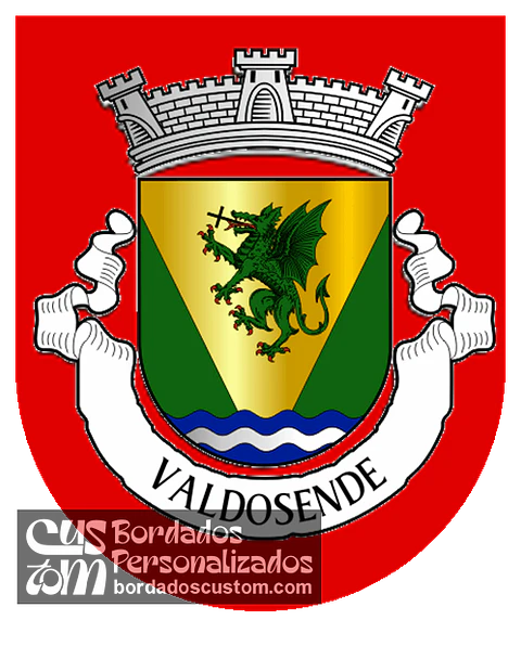 Emblema Bordado Freguesia de Valdosende (Terras de Bouro, Braga)