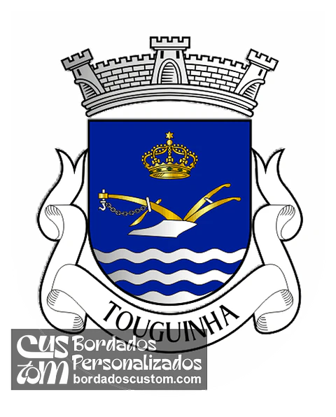 Emblema Bordado Antiga Freguesia de Touguinha (Vila do Cande, Porto)