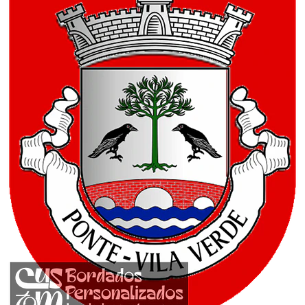 Emblema Bordado Freguesia de Ponte (Vila Verde, Braga) 1