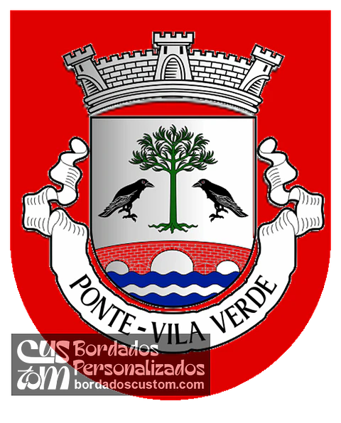 Emblema Bordado Freguesia de Ponte (Vila Verde, Braga)