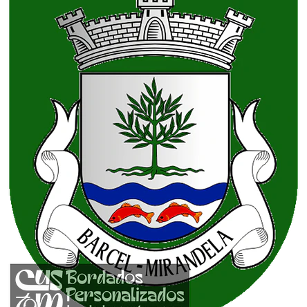 Emblema Bordado Antiga Freguesia de Barcel (Mirandela, Bragança) 1