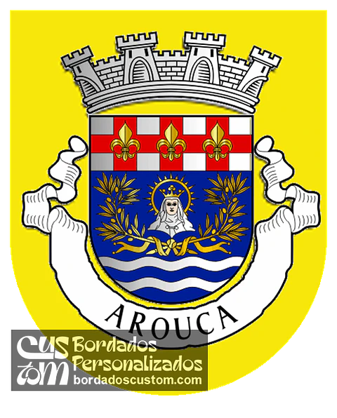 Emblema Bordado Município de Arouca (Aveiro)