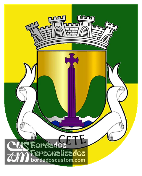 Emblema Bordado Freguesia de Cete (Paredes, Porto)
