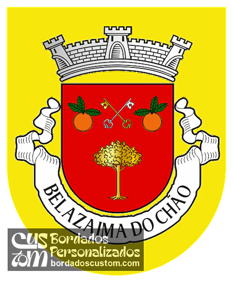 Emblema Bordado Antiga Freguesia de Belazaima do Chão (Águeda, Aveiro)