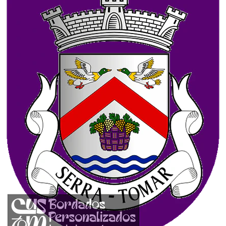 Emblema Bordado Antiga Freguesia de Serra (Tomar, Santarém) 1