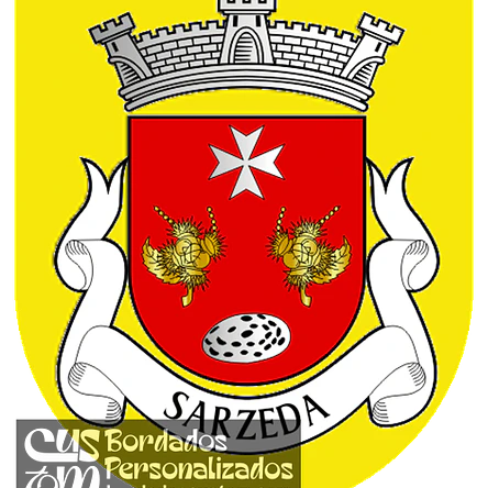 Emblema Bordado Antiga Freguesia de Sarzeda (Sernancelhe, Viseu) 1