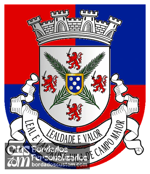 Emblema Bordado Município de Campo Maior (Lisboa)