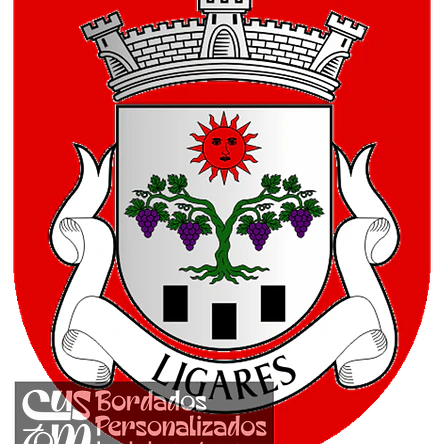 Emblema Bordado Freguesia de Ligares (Freixo de Espada à Cinta, Bragança) 1
