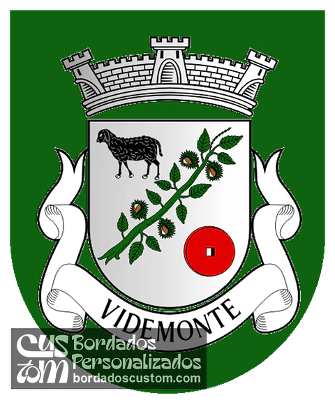 Emblema Bordado Freguesia de Videmonte (Guarda, Guarda)