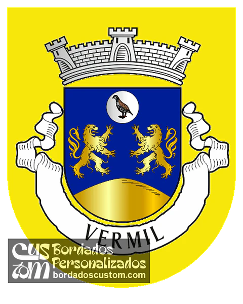 Emblema Bordado Antiga Freguesia de Vermil (Guimarães, Braga)