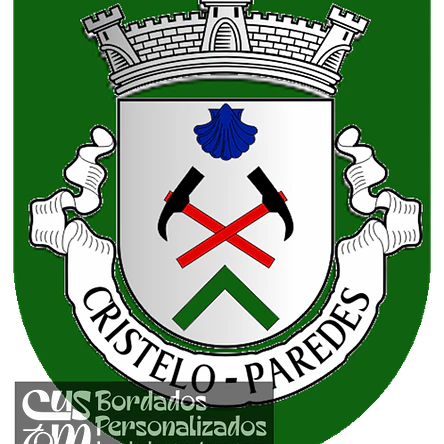 Emblema Bordado Freguesia de Cristelo (Paredes, Porto) 1