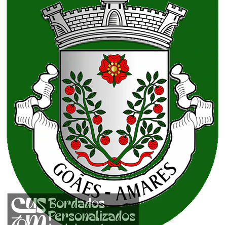 Emblema Bordado Freguesia de Goães (Amares, Braga) 1