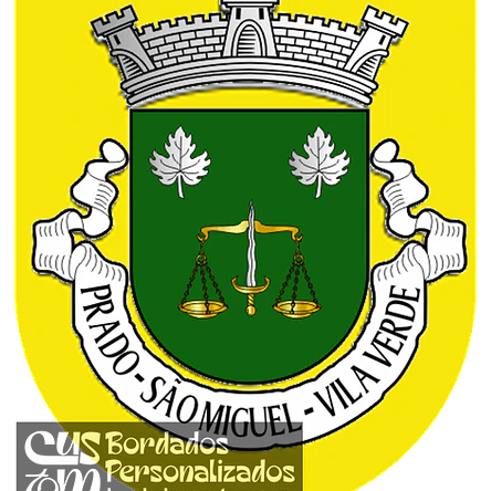 Emblema Bordado Freguesia de Prado (São Miguel) (Vila Verde, Braga) 1