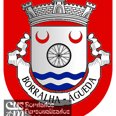 Emblema Bordado Antiga Freguesia de Borralha (Águeda, Aveiro) 1