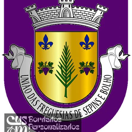 Emblema Bordado Freguesia de Sepins e Bolho (Cantanhede, Coimbra) 1