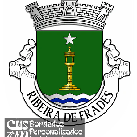 Emblema Bordado Antiga Freguesia de Ribeira de Frades (Coimbra, Coimbra) 1