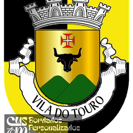 Emblema Bordado Freguesia de Vila do Touro (Sabugal, Guarda) 1