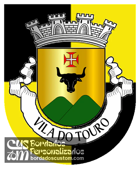 Emblema Bordado Freguesia de Vila do Touro (Sabugal, Guarda)