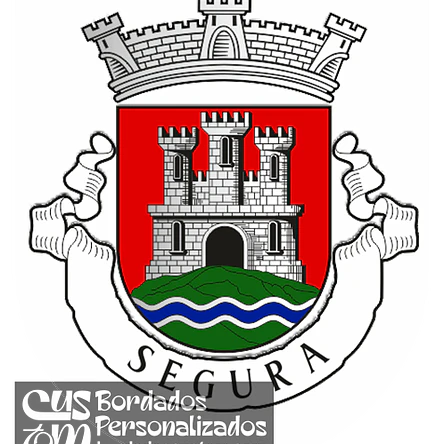 Emblema Bordado Antiga Freguesia de Segura (Idanha-a-Nova, Castelo Branco) 1